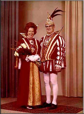 Prinz Heinrich IV. und PrinzessinAgathe im Jahr 1972