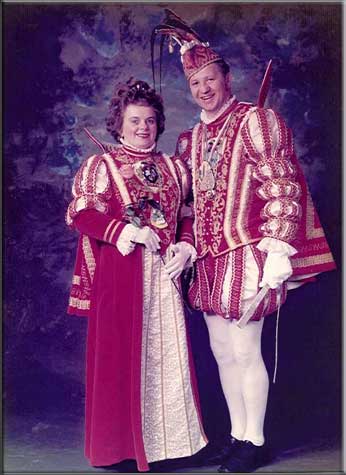 Prinz Erich I. und PrinzessinFranziska im Jahr 1976