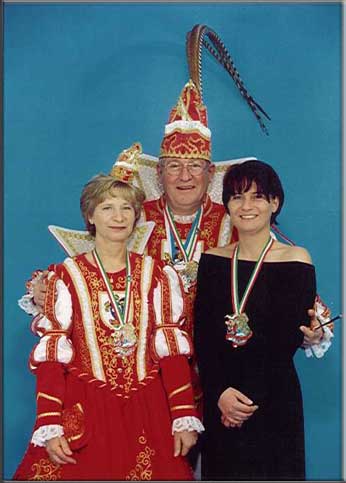 Prinz Dieter III. und PrinzessinSieglinde im Jahr 2001