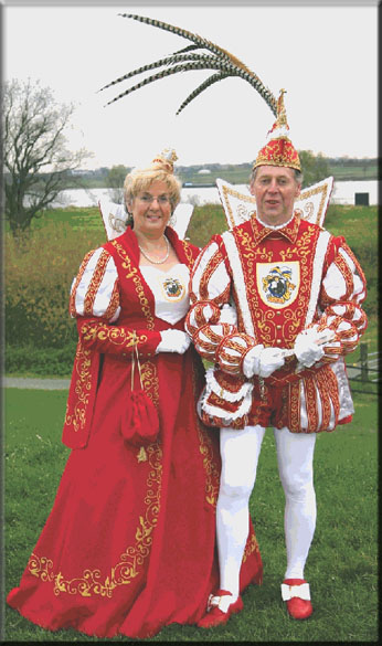Prinz Bernd und PrinzessinAnne im Jahr 2008